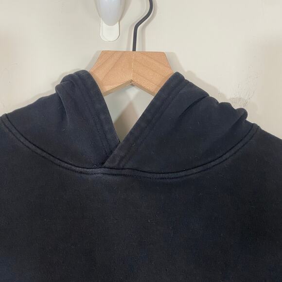 Zyia Active Black Hooded Pullover Sweater Front Pocket Sz S - Picture 5 of 9